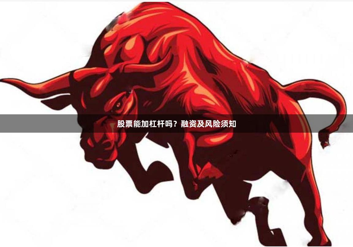 股票能加杠杆吗？融资及风险须知
